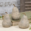 Cement Pear Decorative Tabletop Objects