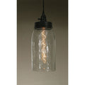 Big Mason Jar Pendant Lamp