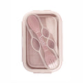 Krumbs Kitchen® Collapsible Silicone Lunch Container - Pink