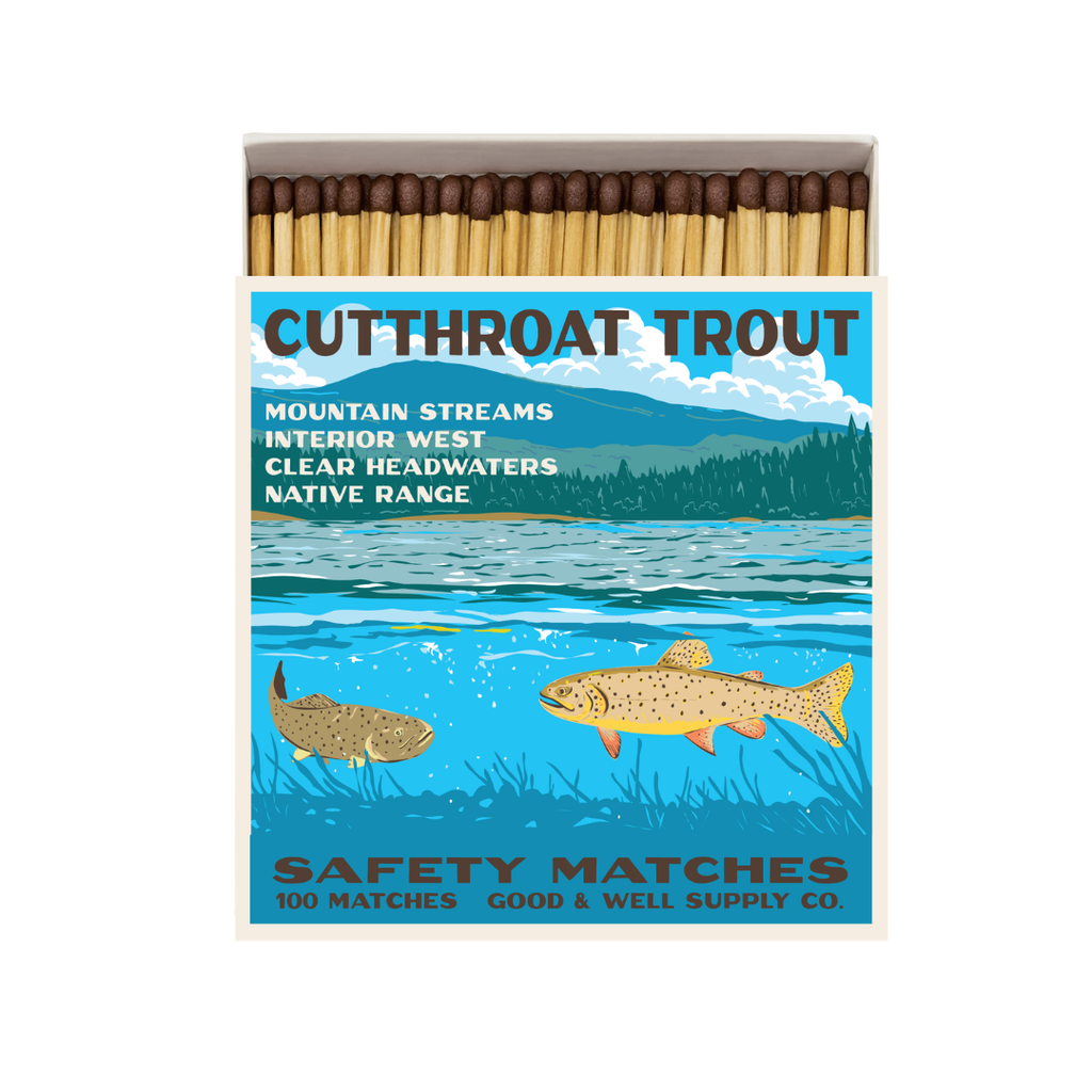 Cutthroat Trout Cabin Matches