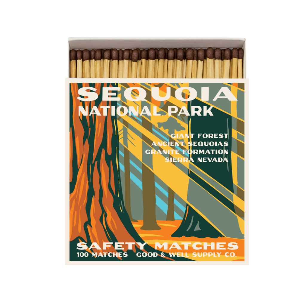 Sequoia Vintage National Park Cabin Matches