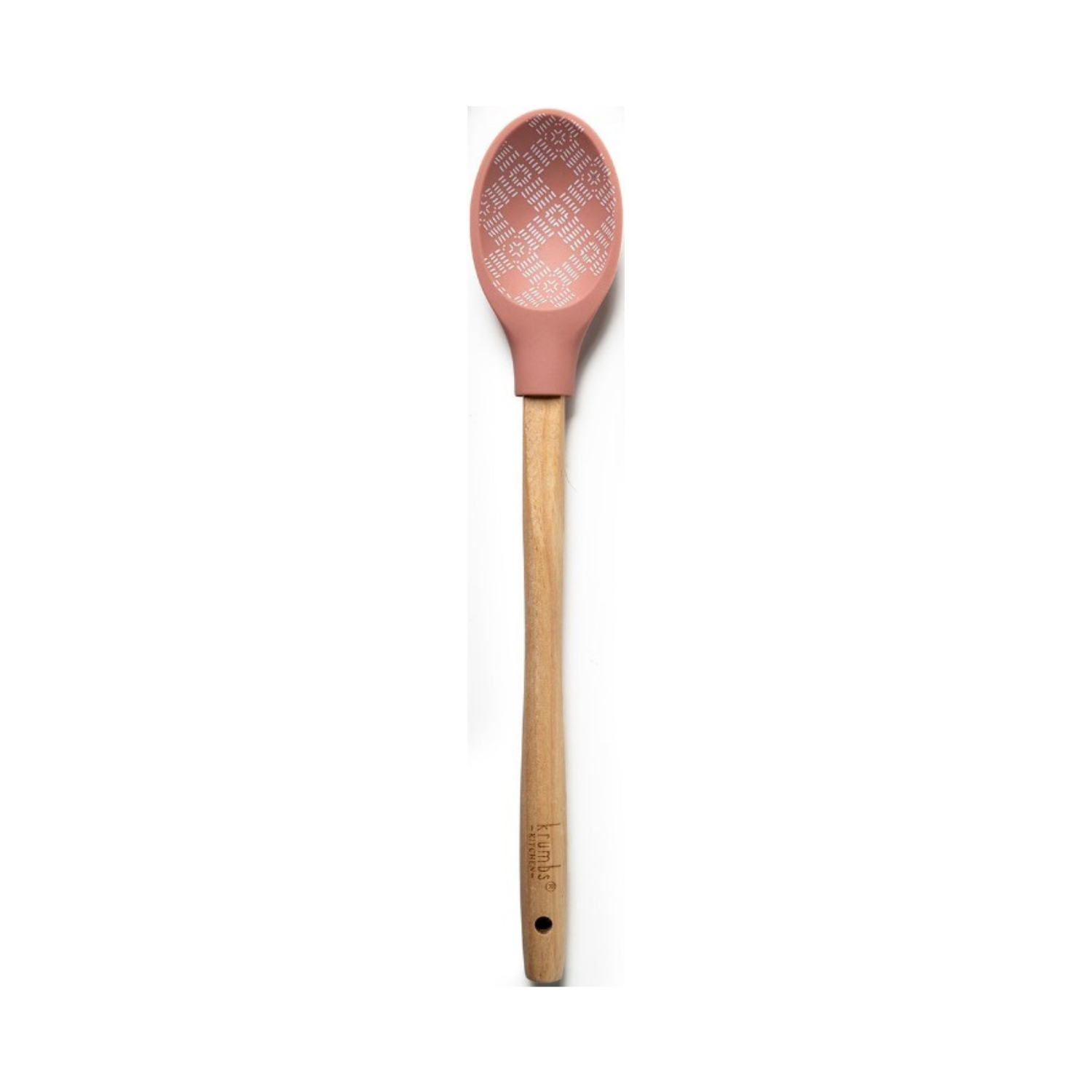 Krumbs Kitchen® Farmhouse Silicone Spoon - Pink