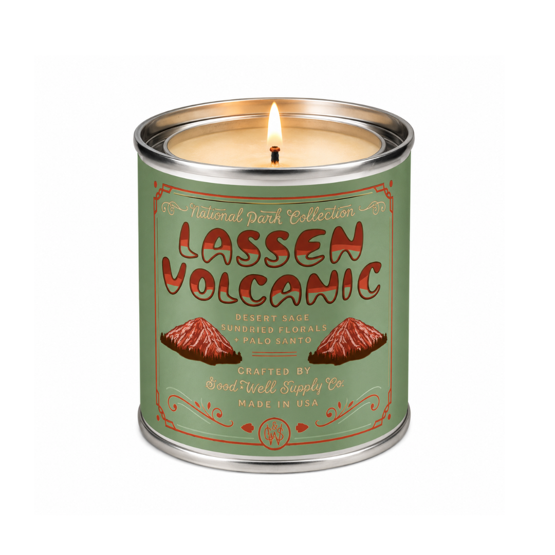 Lassen Volcanic National Park Candle