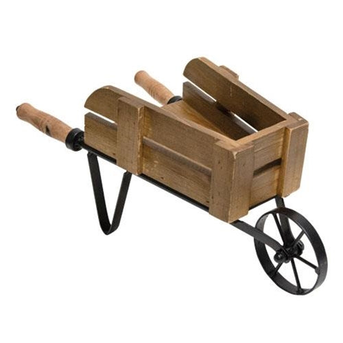 Rustic Vintage Wheelbarrow Decor