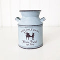 Decorative Milk Cans - Antique Metal