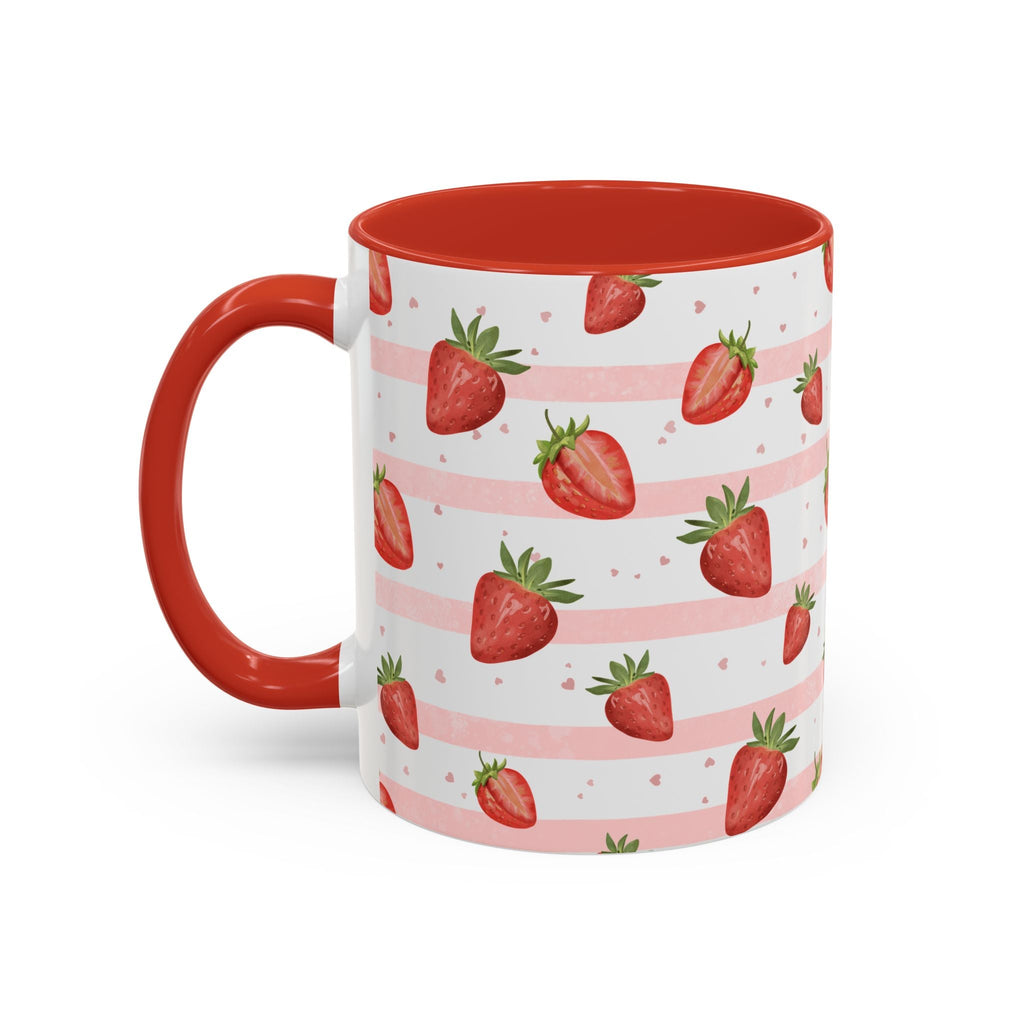 Strawberry Berry Cozy Cottage Style Coffee Mug