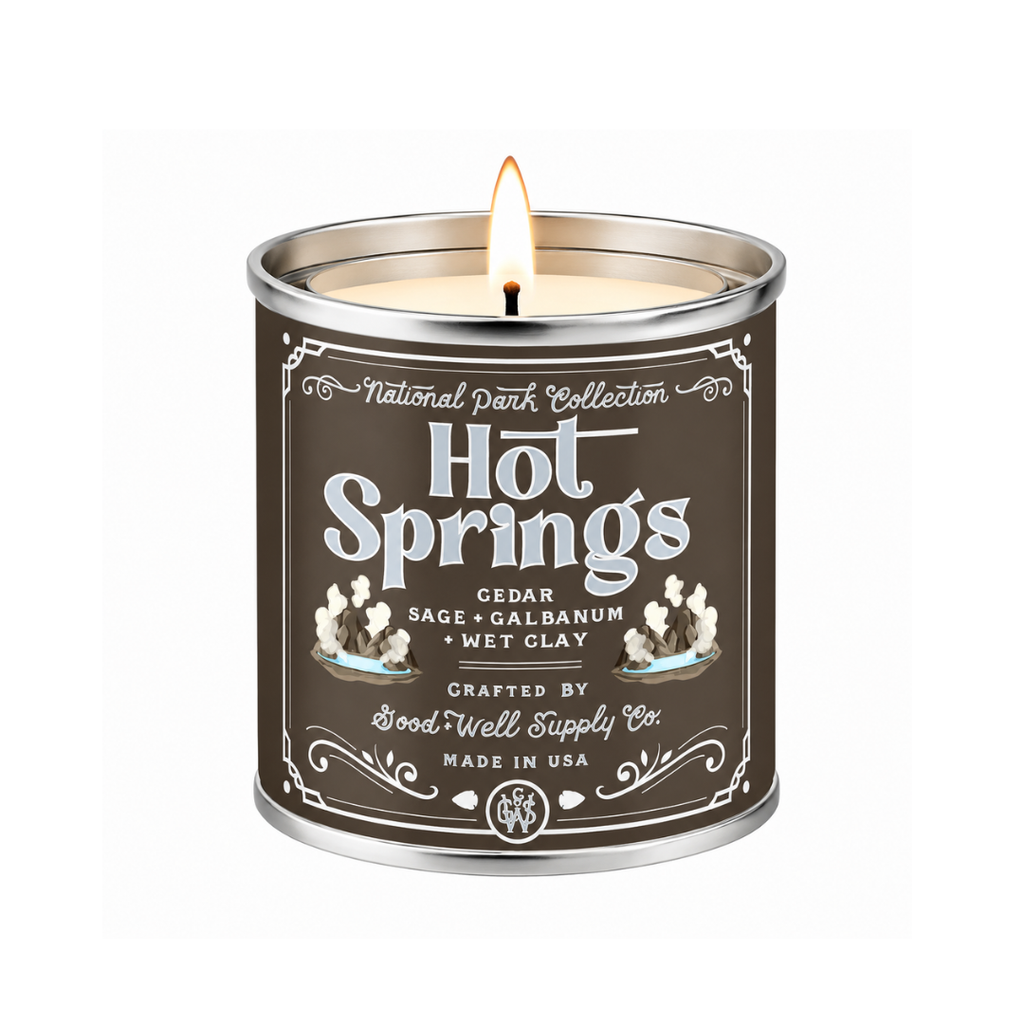 Hot Springs National Park Candle