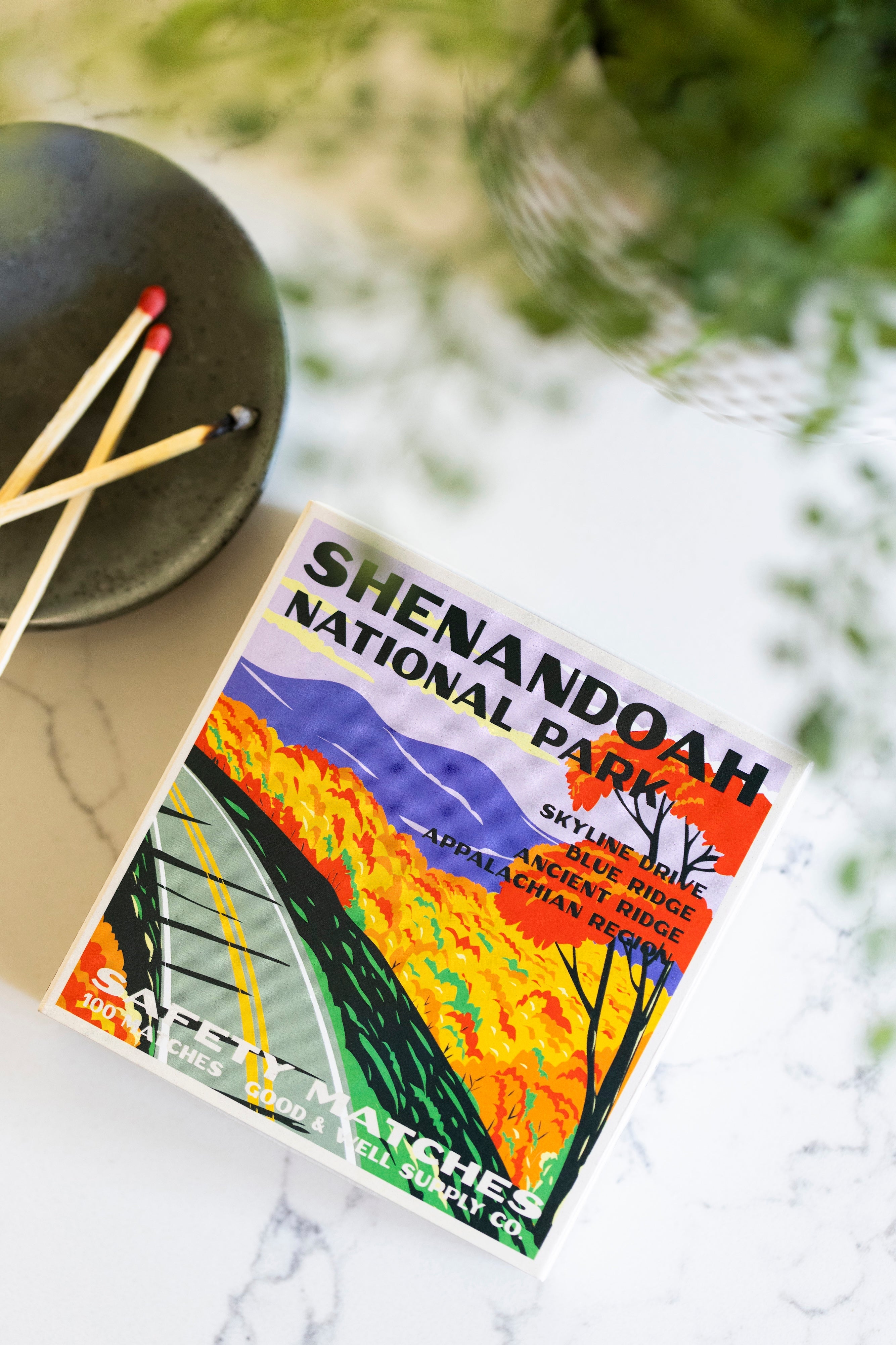 Shenandoah Vintage National Park Cabin Matches