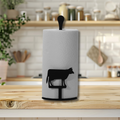 Rustic Countertop Cow Paper Towel Holder
