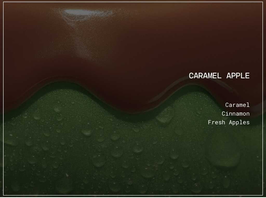 CARAMEL APPLE SOY CANDLE - 16 oz Butter Jar