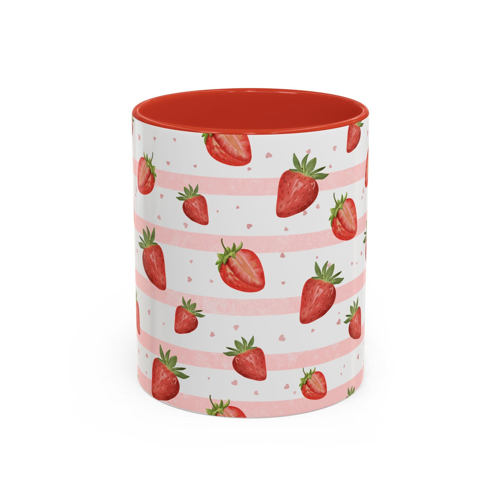 Strawberry Berry Cozy Cottage Style Coffee Mug