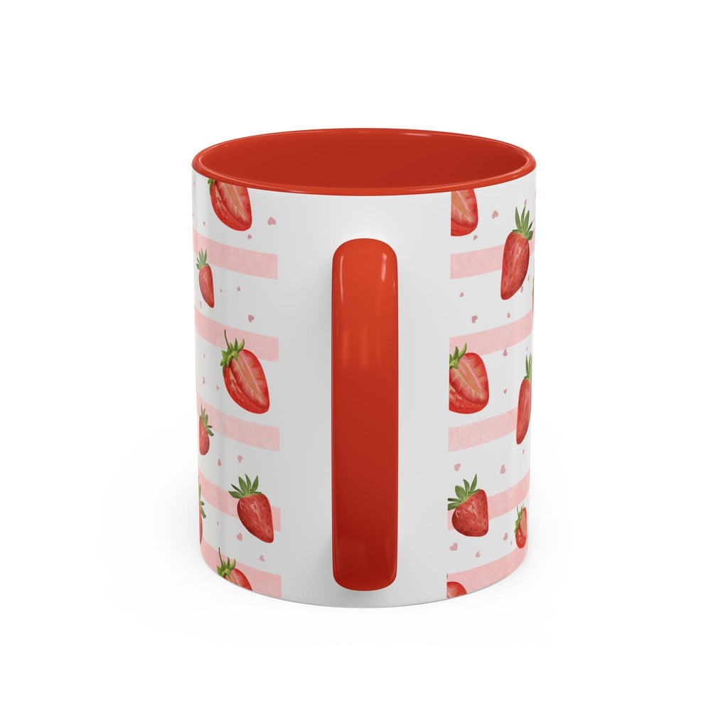 Strawberry Berry Cozy Cottage Style Coffee Mug
