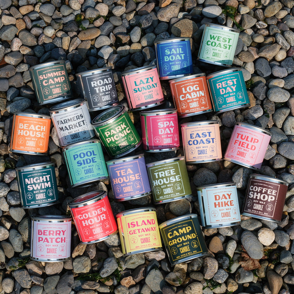 Tulip Field Soy Candle