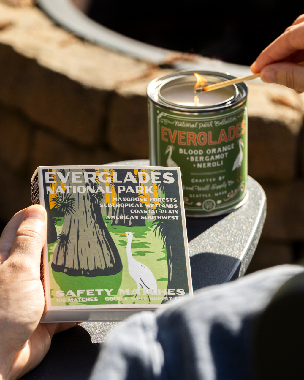 Everglades Vintage National Park Cabin Matches