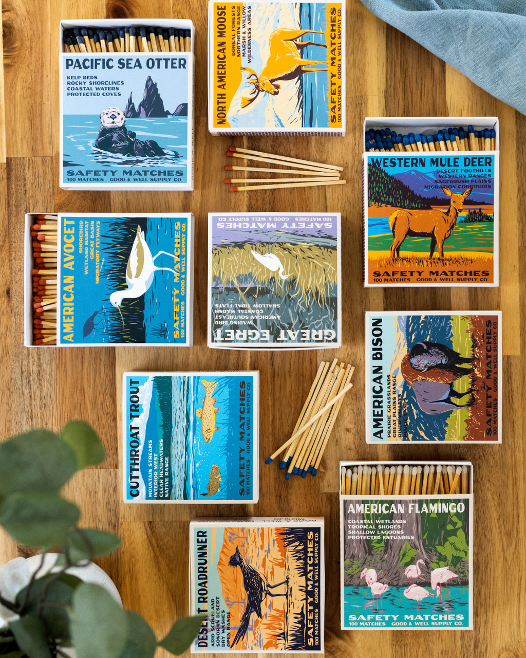 American Avocet Cabin Matches