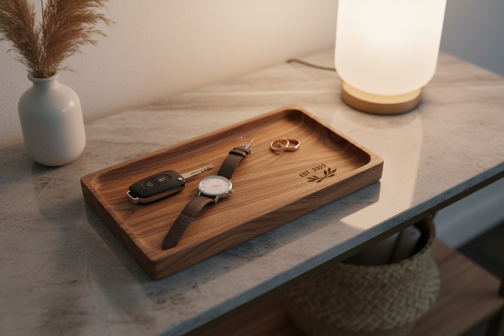 Custom Engraved Trays – Handmade & Personalized