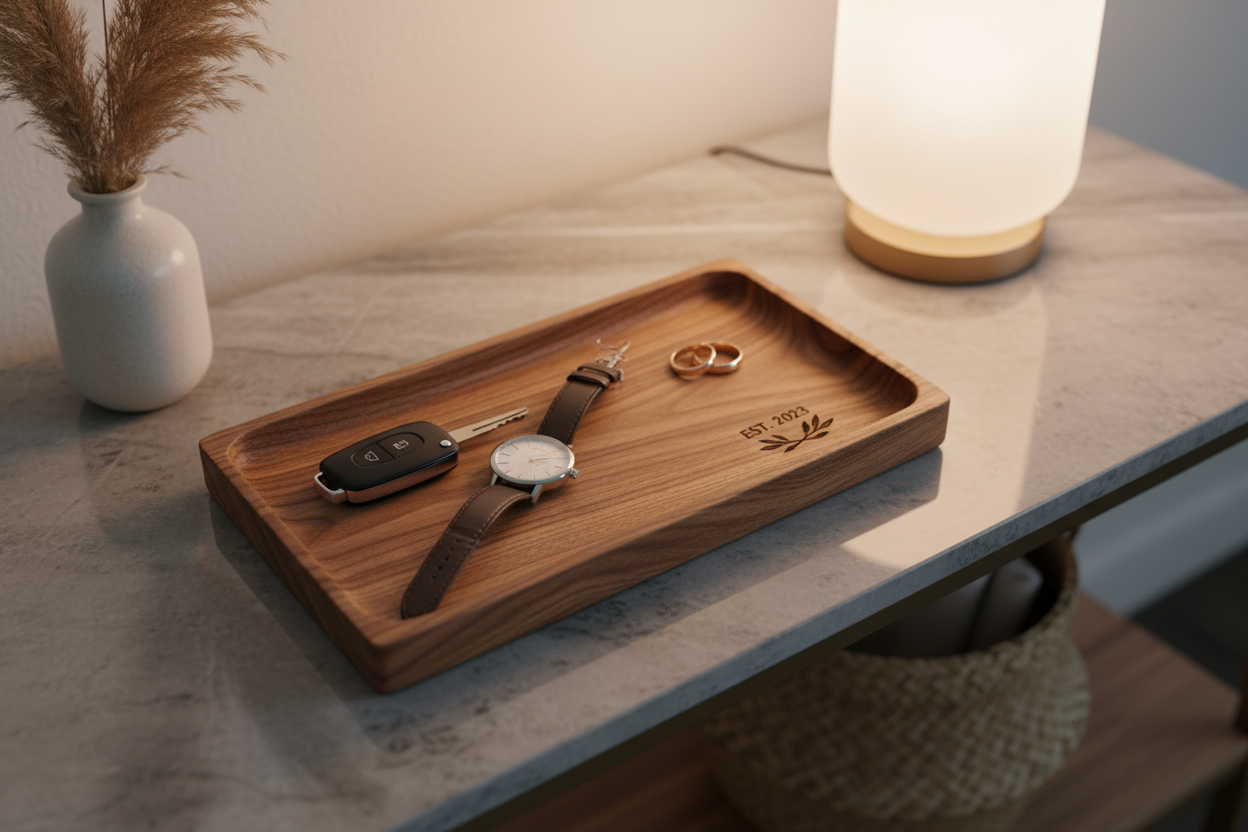 Custom Engraved Trays – Handmade & Personalized